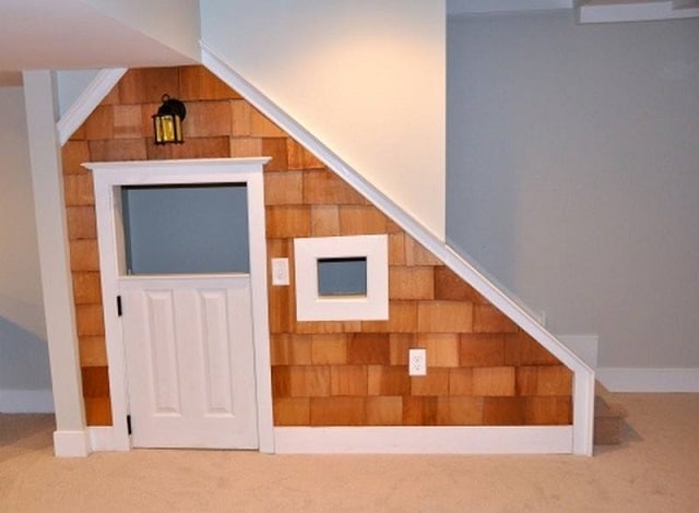 10+ Kids Under Stair Playhouse DIY Ideas and Tutorial