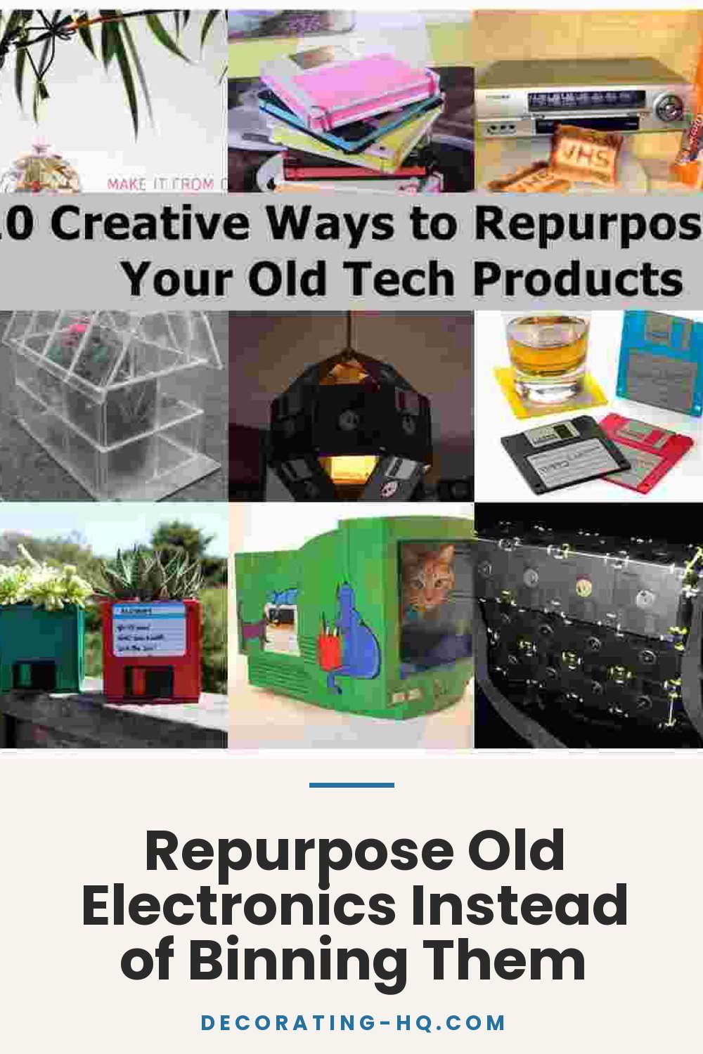 Repurpose Old Electronics Instead of Binning Them