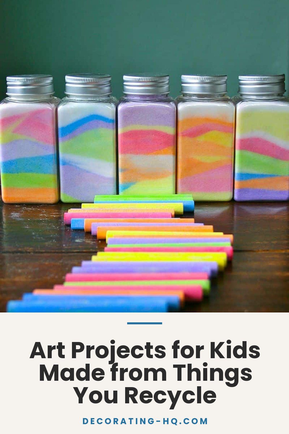 Art Projects for Kids Made from Things You Recycle