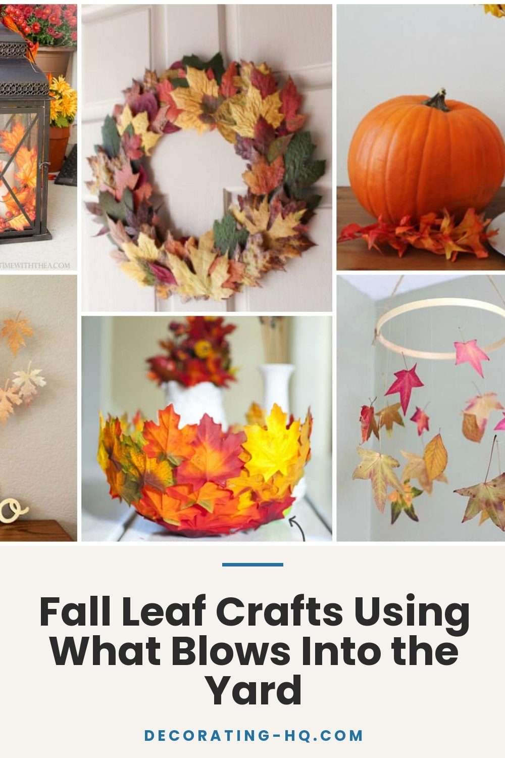 Fall Leaf Crafts Using What Blows Into the Yard