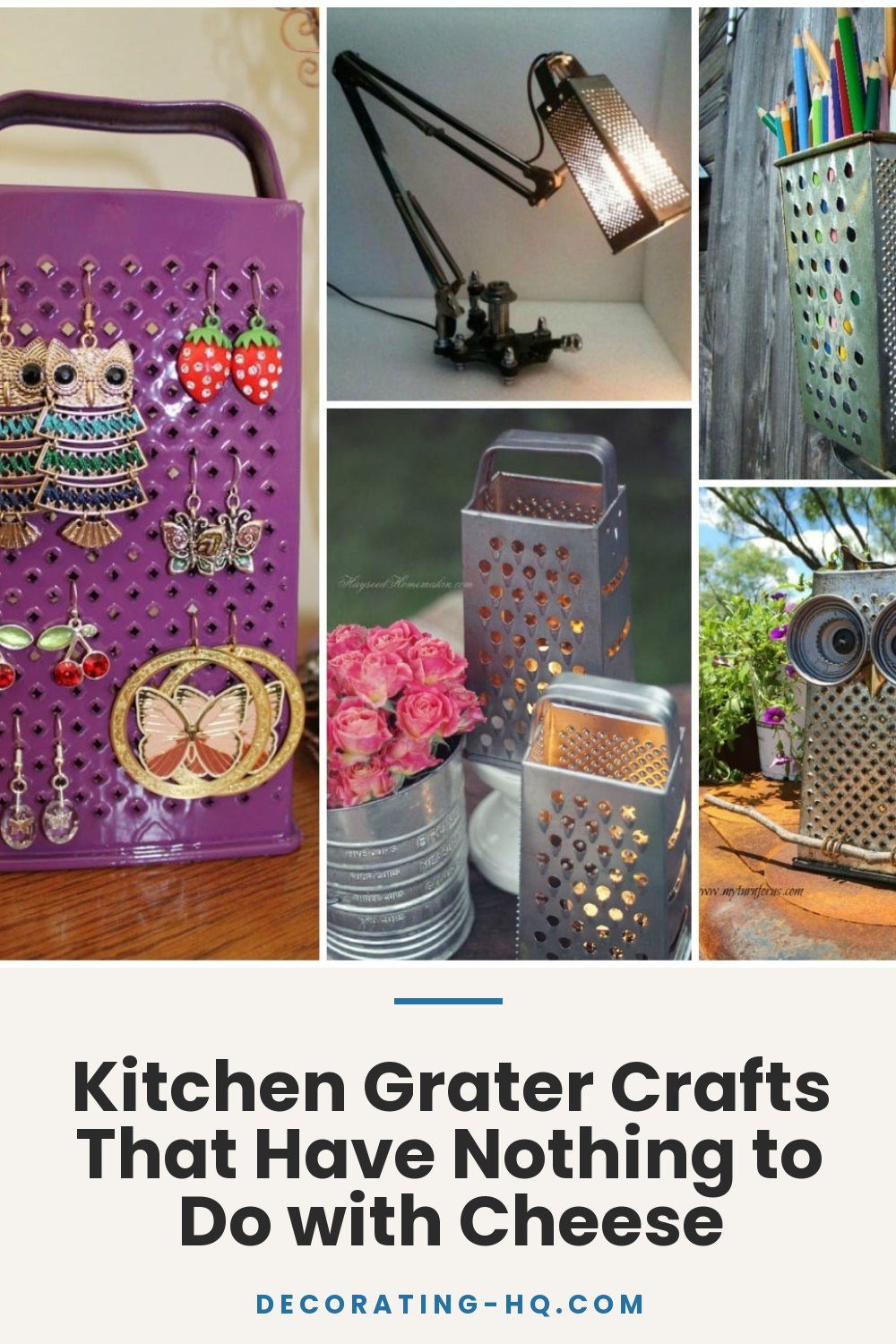 Kitchen Grater Crafts That Have Nothing to Do with Cheese