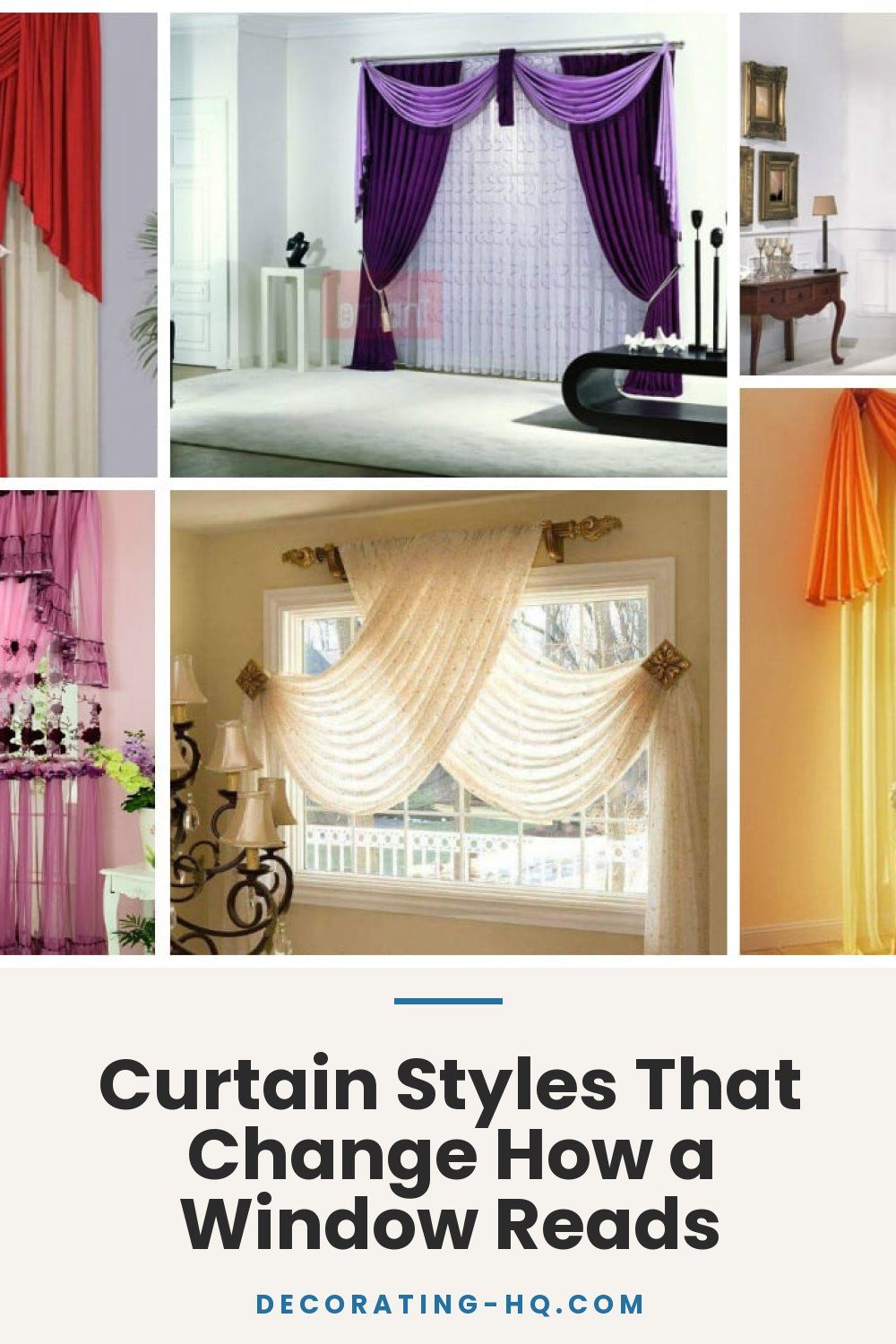 Curtain Styles That Change How a Window Reads