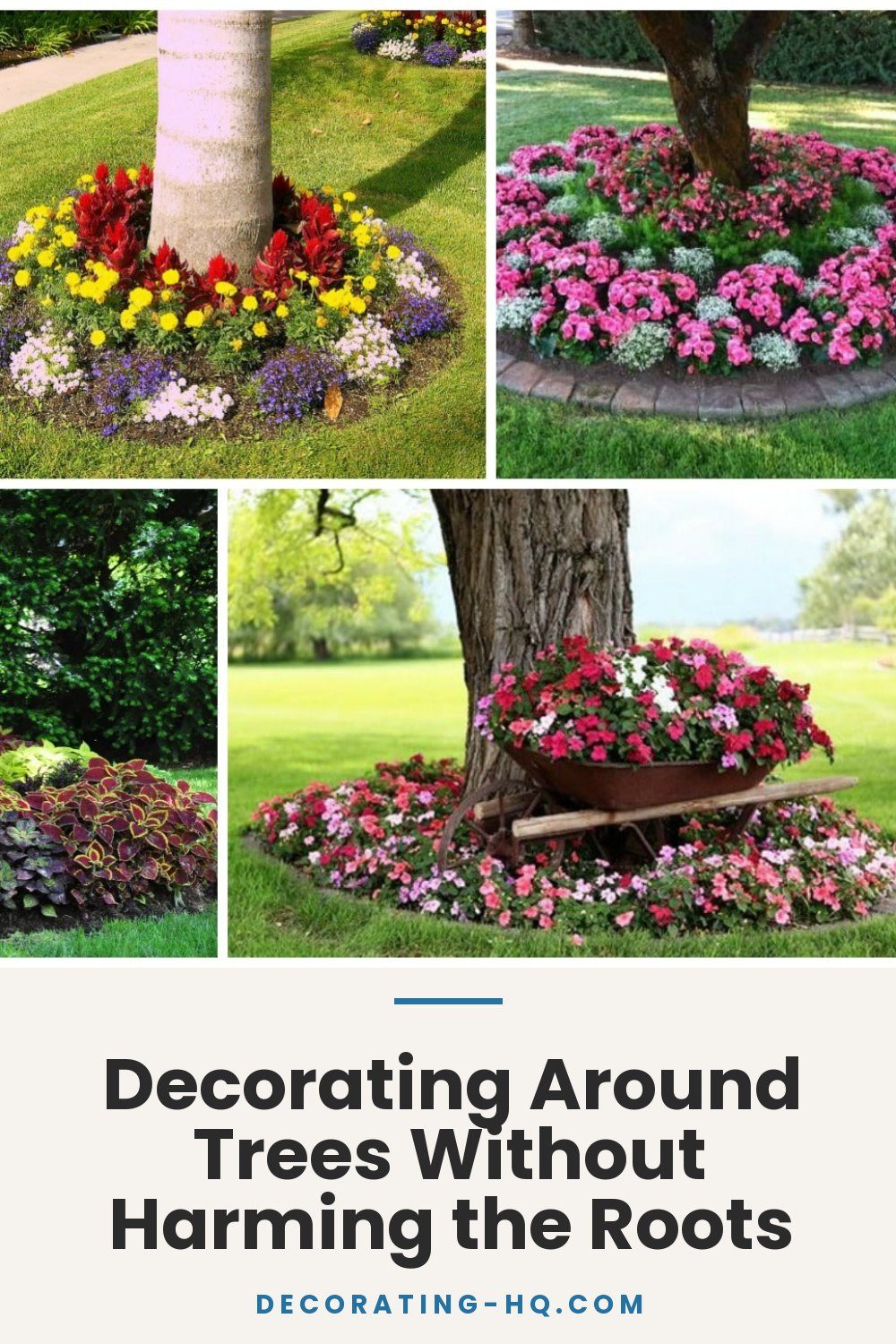 Decorating Around Trees Without Harming the Roots