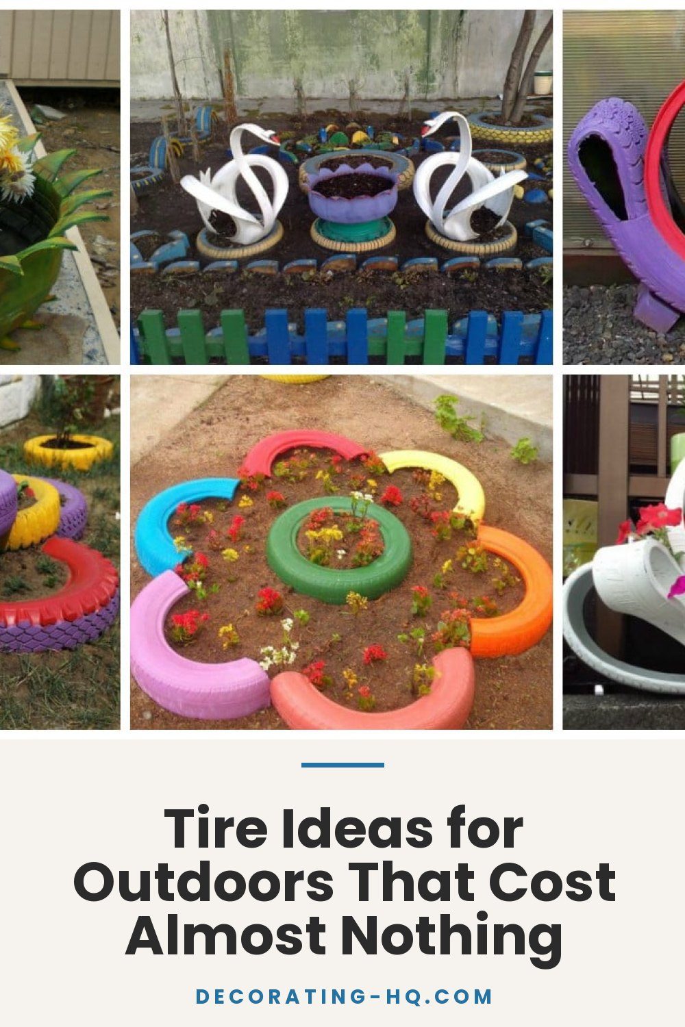 Tire Ideas for Outdoors That Cost Almost Nothing