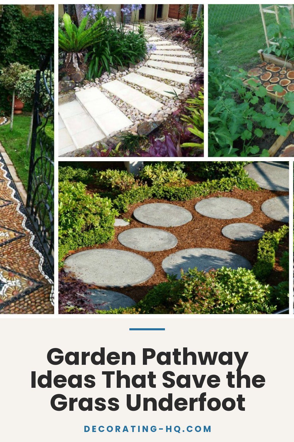 Garden Pathway Ideas That Save the Grass Underfoot