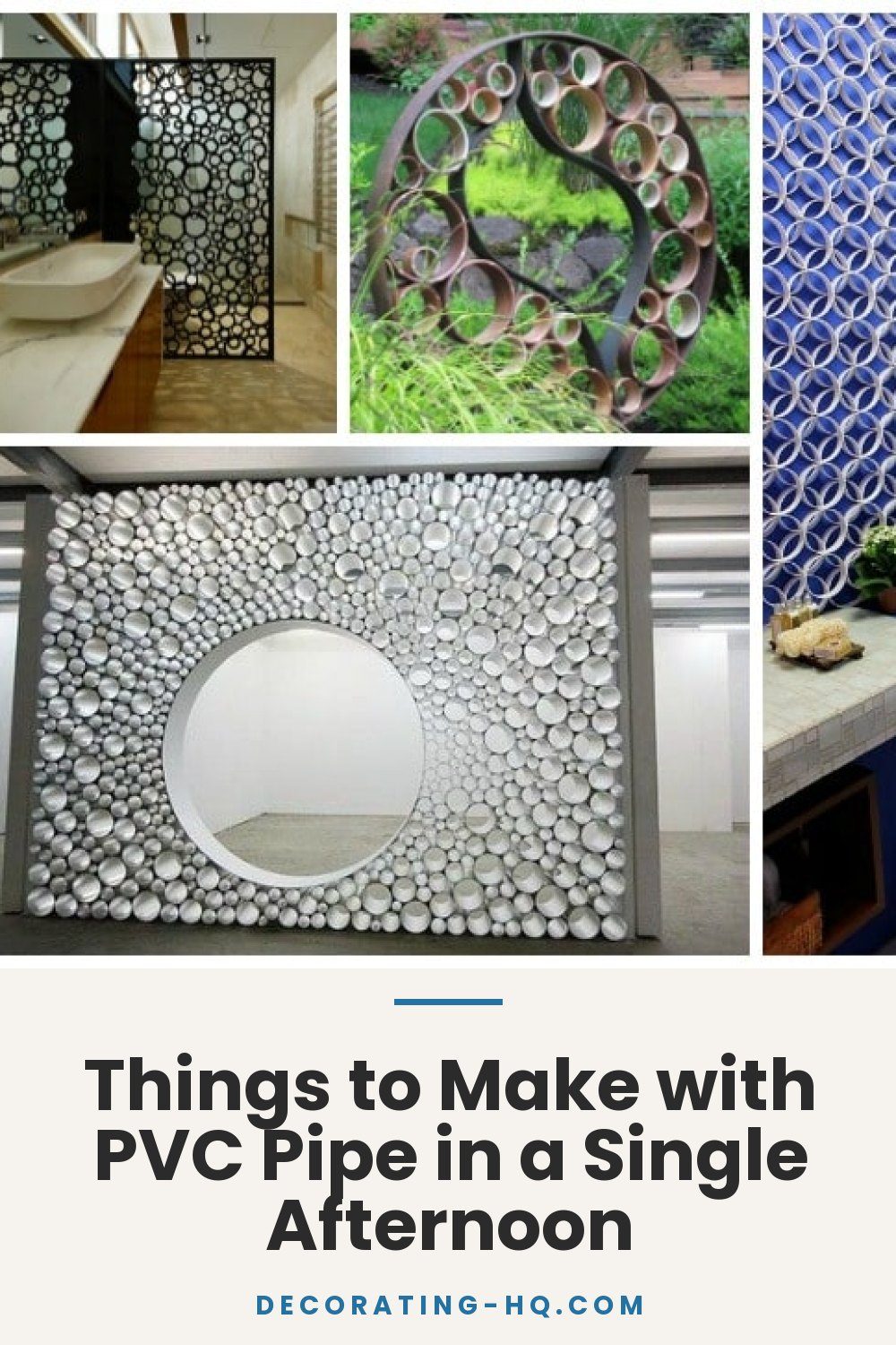 Things to Make with PVC Pipe in a Single Afternoon