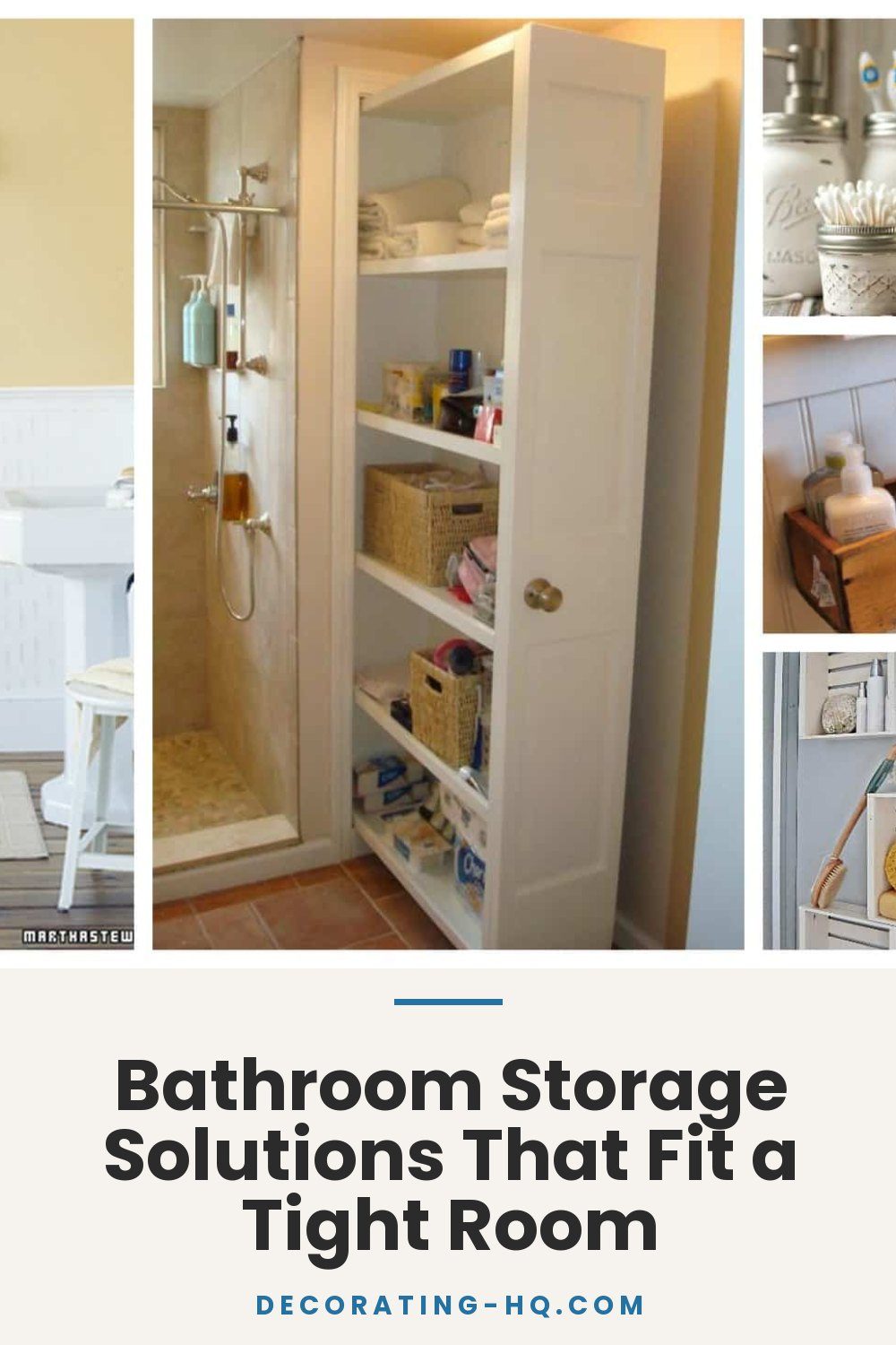 Bathroom Storage Solutions That Fit a Tight Room