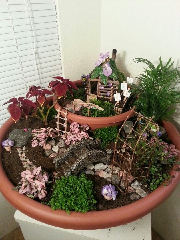 Wonderful Fairy Garden Ideas