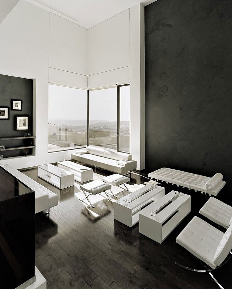 15+ Wonderfull Black and White Interior Designs