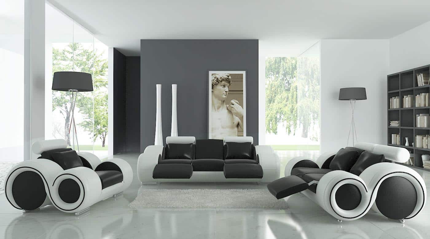 15+ Wonderfull Black and White Interior Designs