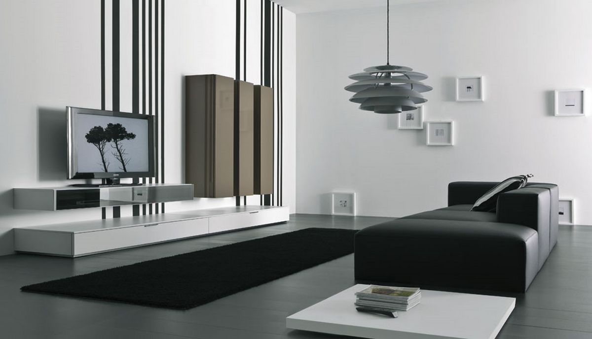 17 Inspiring Wonderful Black and White Contemporary Interior Designs Homesthetics 61