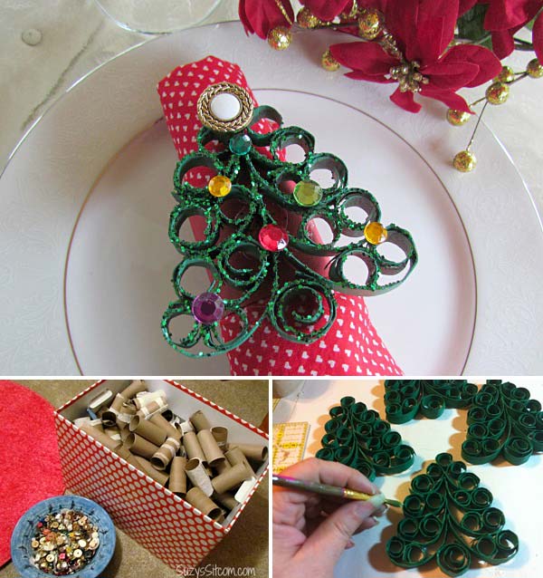 17 Super Delicate Napkin Ideas For Your Christmas Table Setting homesthetics decor 2