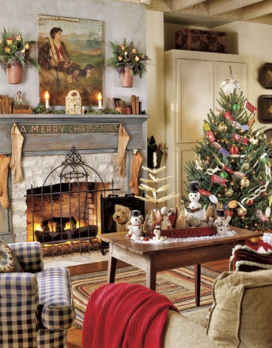 20+ Fantastic Ideas to Decorate Your Living Room For Christmas