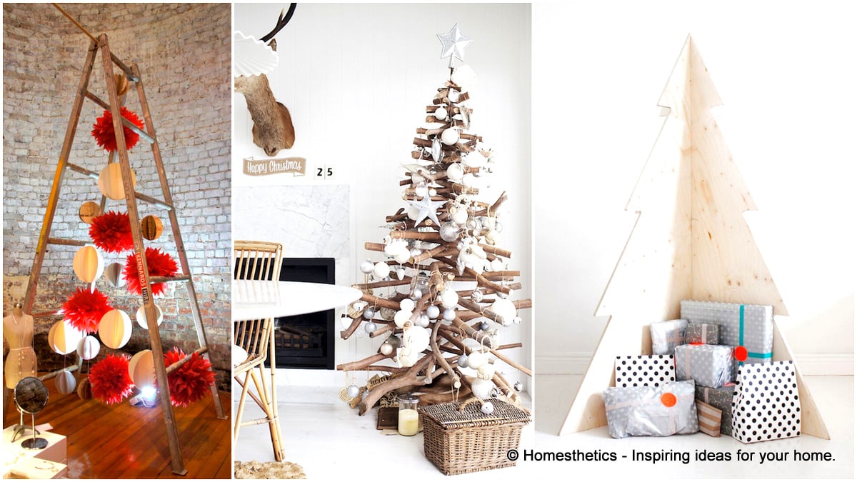 18 Exceptionally Brilliant Modern Christmas Tree Alternatives That You Can Embrace