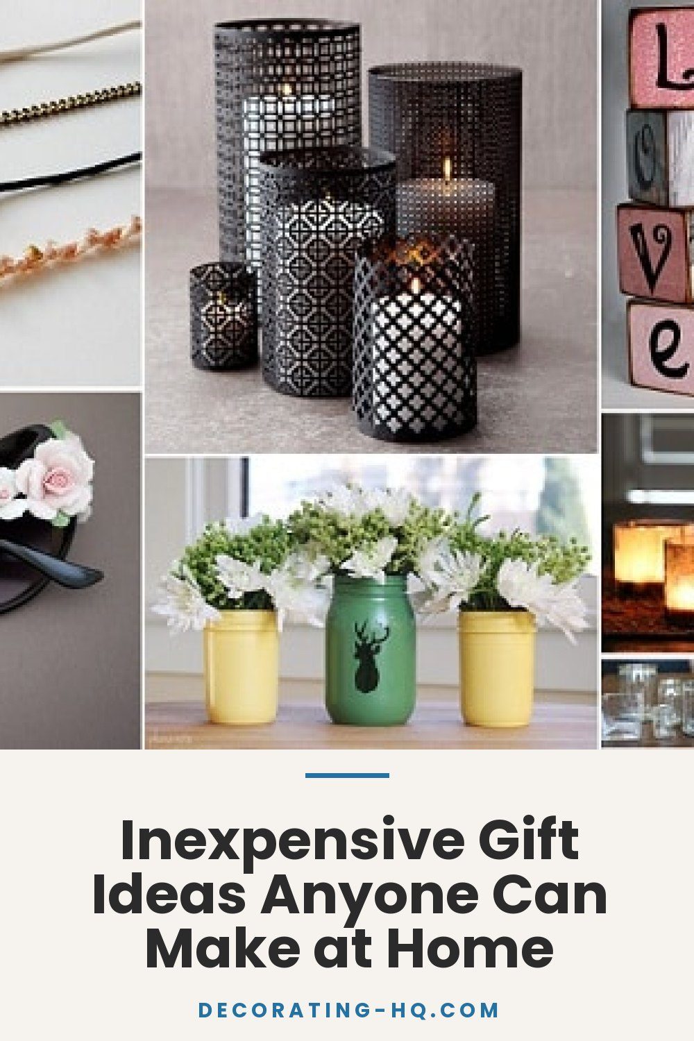 Inexpensive Gift Ideas Anyone Can Make at Home