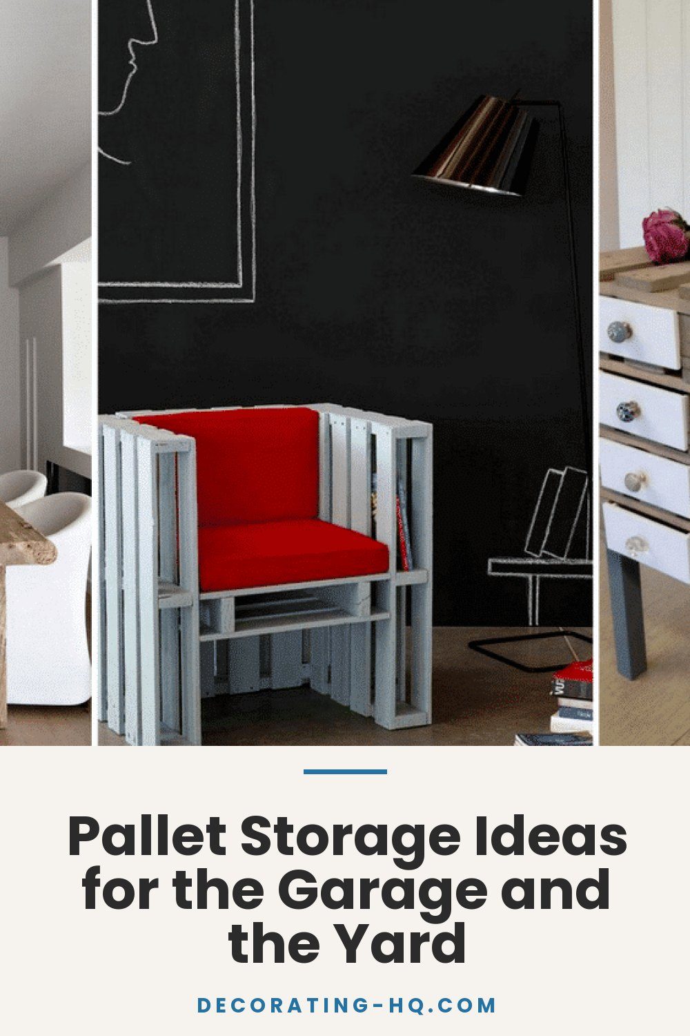 Pallet Storage Ideas for the Garage and the Yard