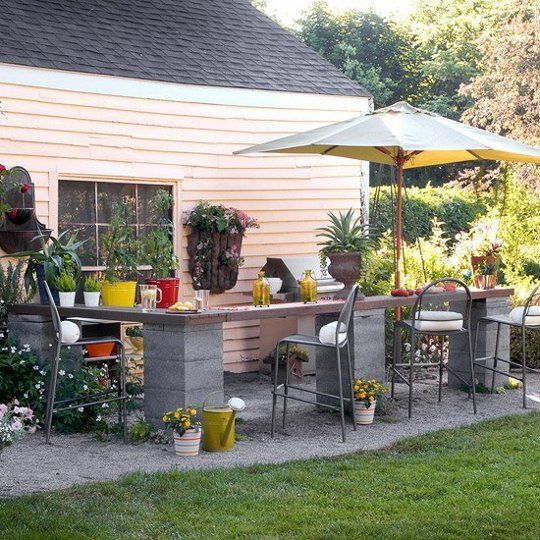 20+ Creative Uses of Concrete Blocks in Your Home and Garden