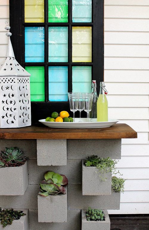 20 Creative Uses of Concrete Blocks in Your Home and Garden 22