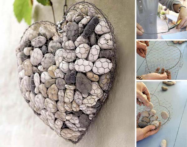 15+ DIY Garden Decorating Ideas with Rocks and Stones