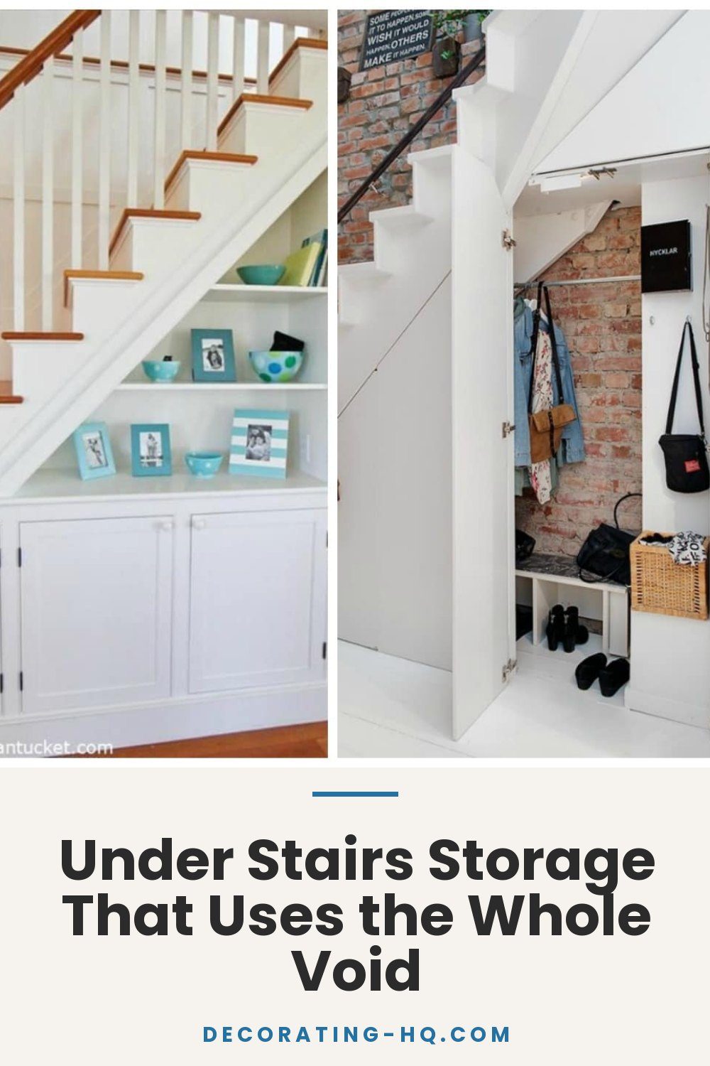 Under Stairs Storage That Uses the Whole Void