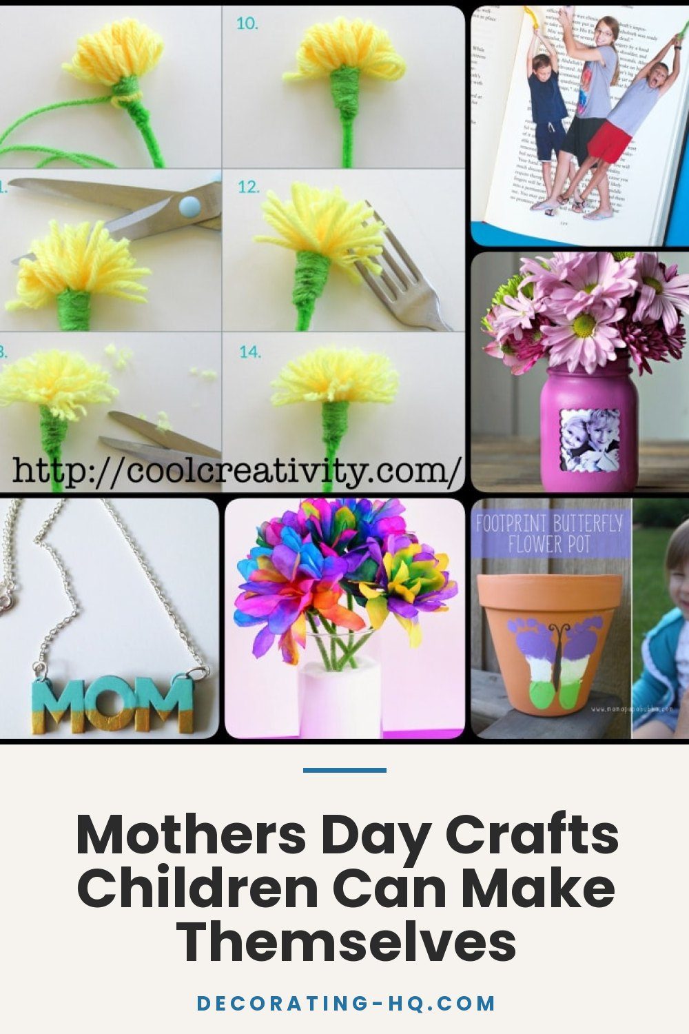 Mothers Day Crafts Children Can Make Themselves