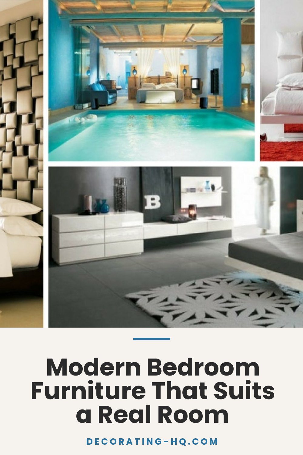 Modern Bedroom Furniture That Suits a Real Room