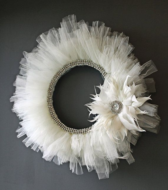 20+ Shabby Chic Christmas Wreaths