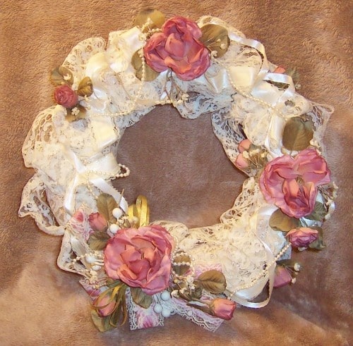 20+ Shabby Chic Christmas Wreaths