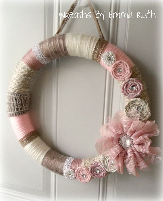 20+ Shabby Chic Christmas Wreaths