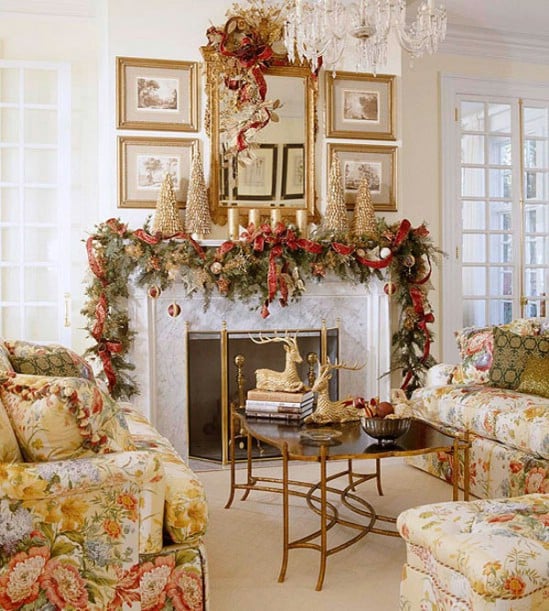 20+ Fantastic Ideas to Decorate Your Living Room For Christmas