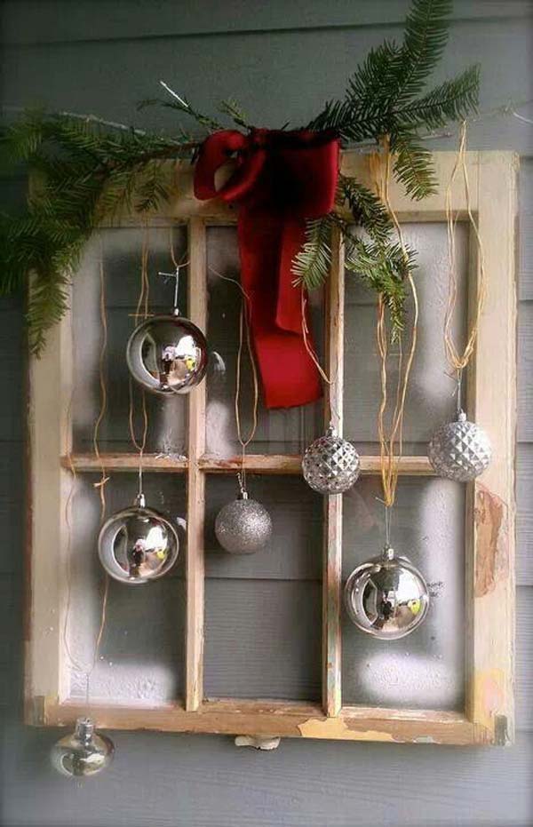 25+ Inspiring Last Minute Christmas Windows Decorating Ideas