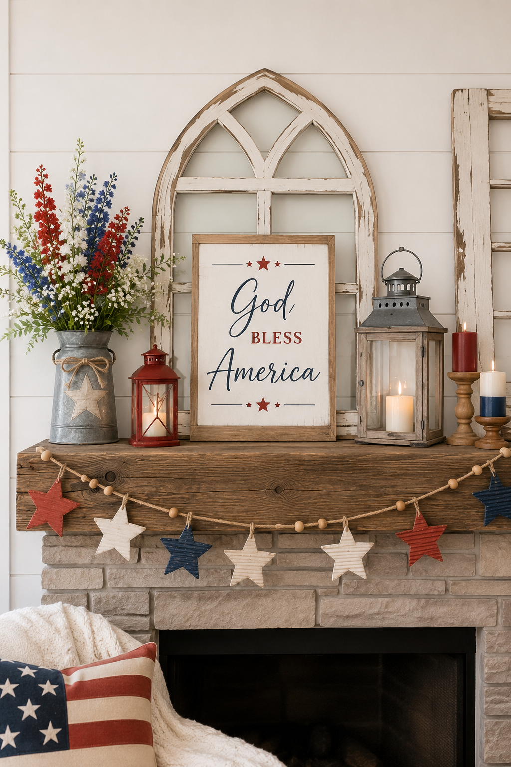 4th of July Mantel Decor Ideas for Your Home 4th of July Mantel Decor Ideas for Your Home 4th of july mantel decor ideas 4