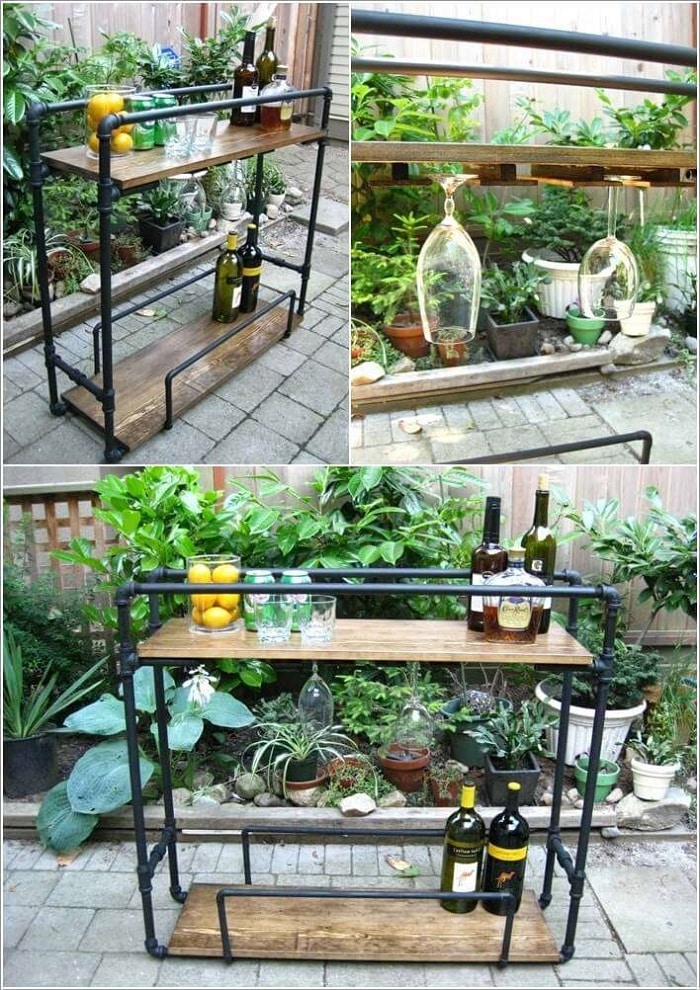 20+ Cool DIY Metal Pipe Projects For Your Home