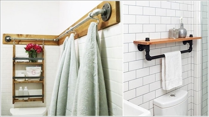 20+ Cool DIY Metal Pipe Projects For Your Home