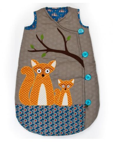 Baby Sleeping Bag DIY from Free Template