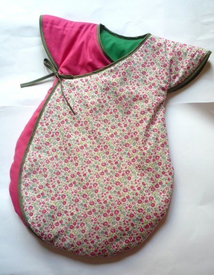 Baby Sleeping Bag DIY from Free Template