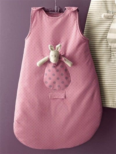 Baby Sleeping Bag DIY from Free Template