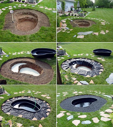 15+ DIY Backyard Pond Ideas