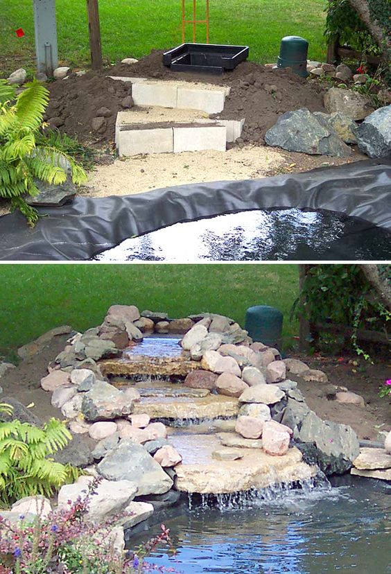 15+ DIY Backyard Pond Ideas