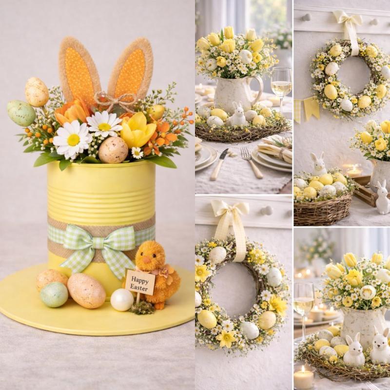 Beautiful Yellow Easter Decoration Ideas: A Warm, Luminous Spring Awakening Beautiful Yellow Easter Decoration Ideas
