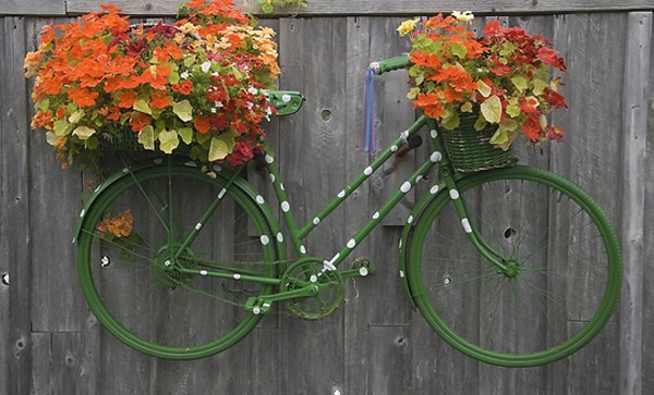 20 Awesome Bicycle Planter Ideas