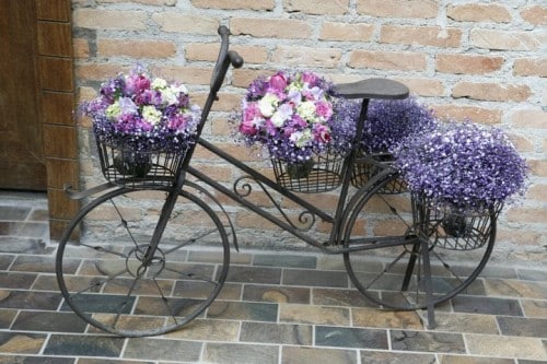 20 Awesome Bicycle Planter Ideas