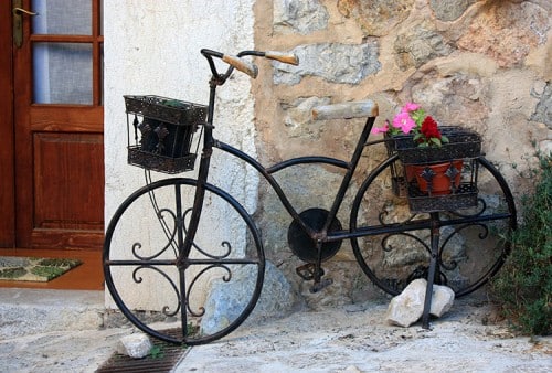 20 Awesome Bicycle Planter Ideas