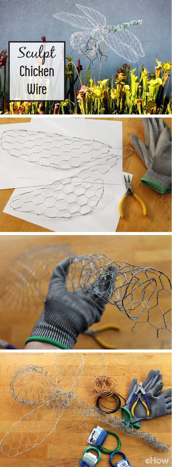 25+ DIY Chicken Wire Crafts That Will Fascinate You