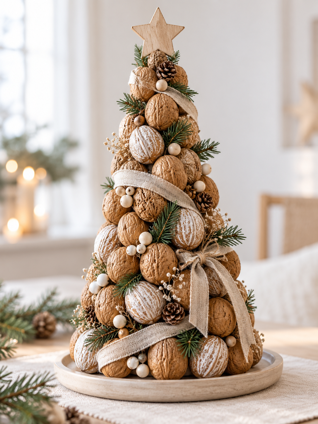 Creative Ideas for Christmas Decorations Using Walnut Shells Creative Ideas for Christmas Decorations Using Walnut Shells Christmas Decorations Using Walnut Shells 3