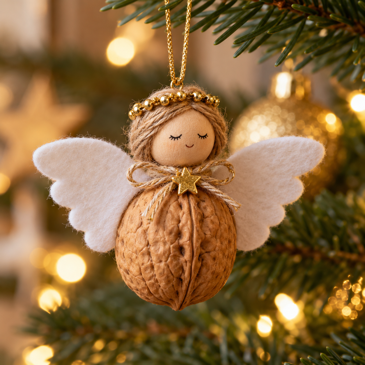 Creative Ideas for Christmas Decorations Using Walnut Shells Creative Ideas for Christmas Decorations Using Walnut Shells Christmas Decorations Using Walnut Shells 8