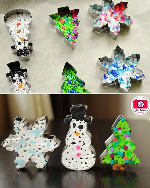 10+ Creative Christmas Ornaments DIY from Cookie Cutters