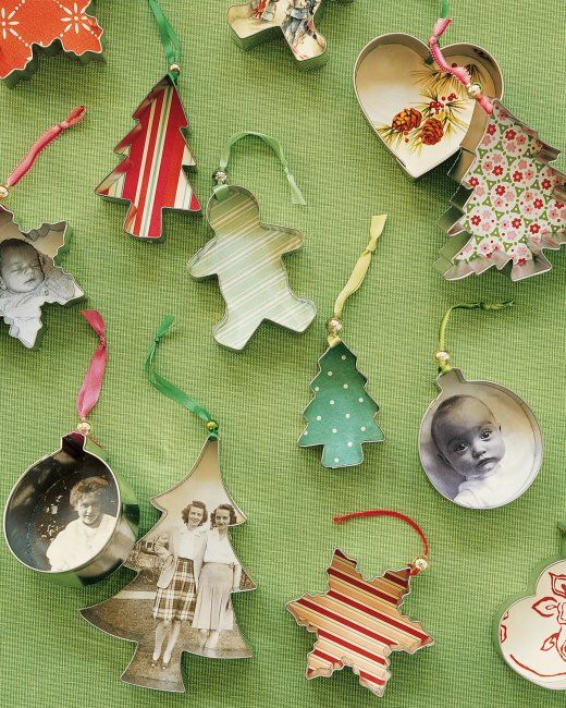 10+ Creative Christmas Ornaments DIY from Cookie Cutters