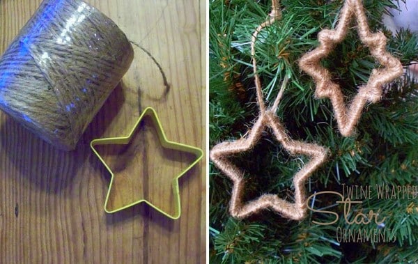 10+ Creative Christmas Ornaments DIY from Cookie Cutters