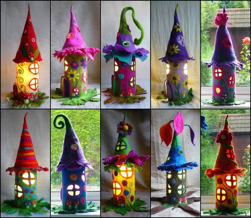 Creative Ideas DIY Adorable Fairy Houses